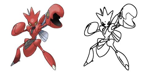 scizor coloring page|free printable spring pictures.